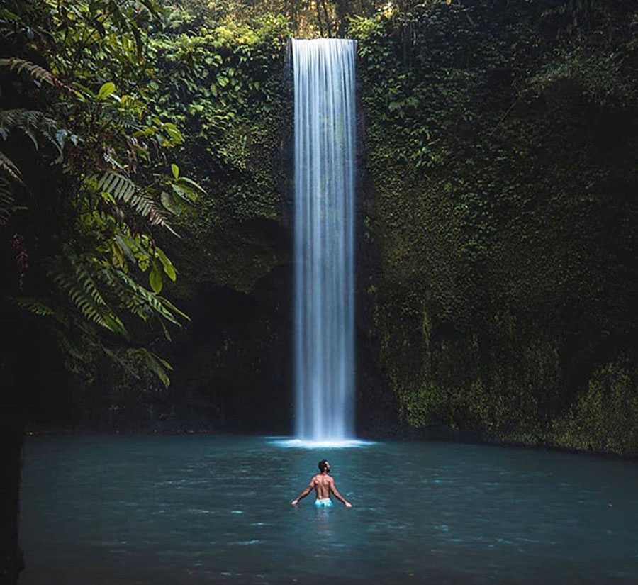 Tibumana Bali Waterfall secret spot near Ubud
