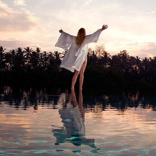 Viceroy Bali - Sunrise from The Pool