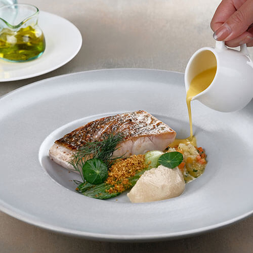 Viceroy Bali Cascades Restaurant - Barramundi