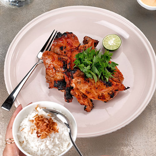 Viceroy Bali Cascades Restaurant - Grilled Chicken