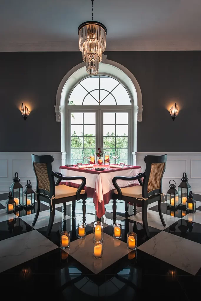 Apéritif Restaurant - Romantic Set Up