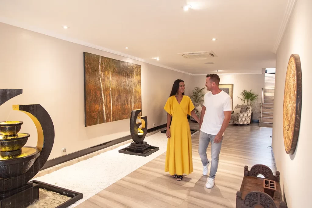 Lembah Spa - Reception area