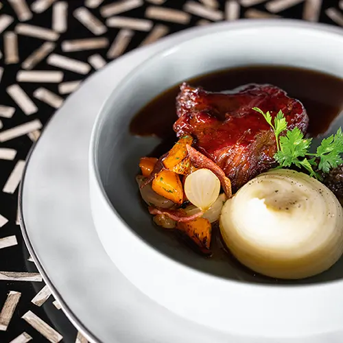 CasCades Restaurant - Braised Beef