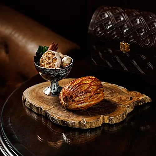 Apéritif Restaurant Venison Wellington