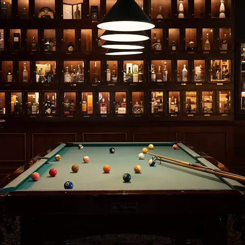 Pinstripe Bar Interior