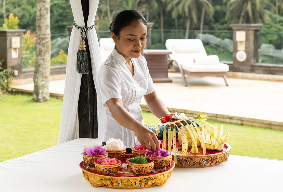 Viceroy Bali - Balinese Offering
