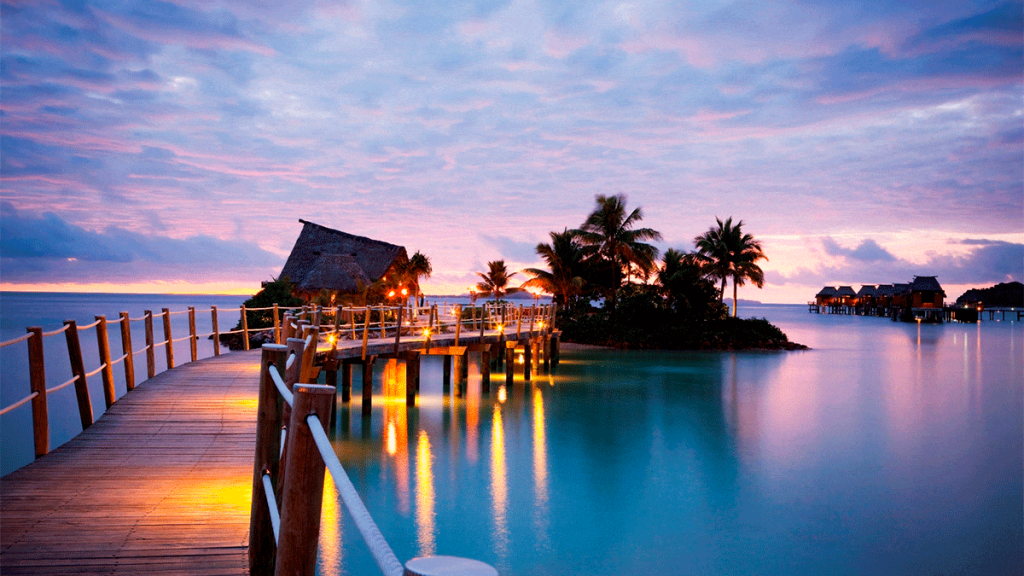 A fiji private resort