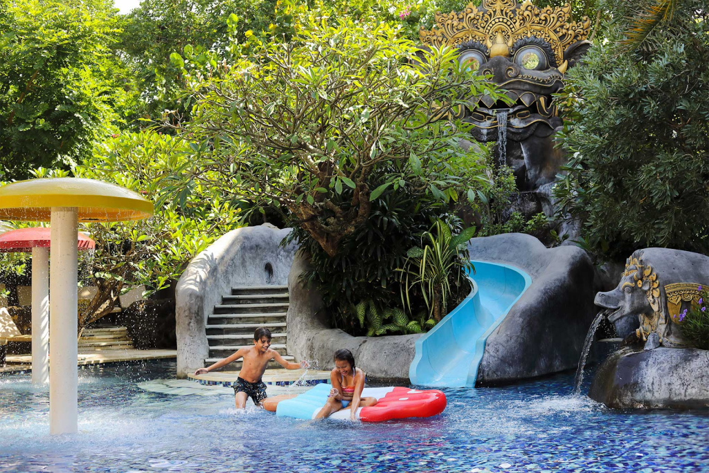 The pool at the Padma Resort Legian