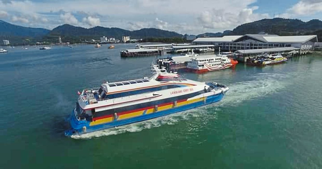 Ferry boats in Malaysia