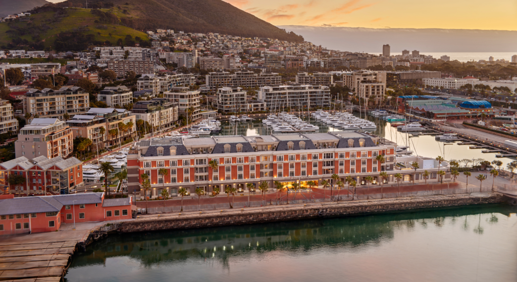 Aerial view of Cape Town, South Africa