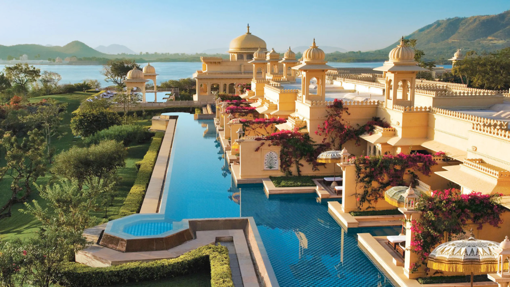 A royal resort in India