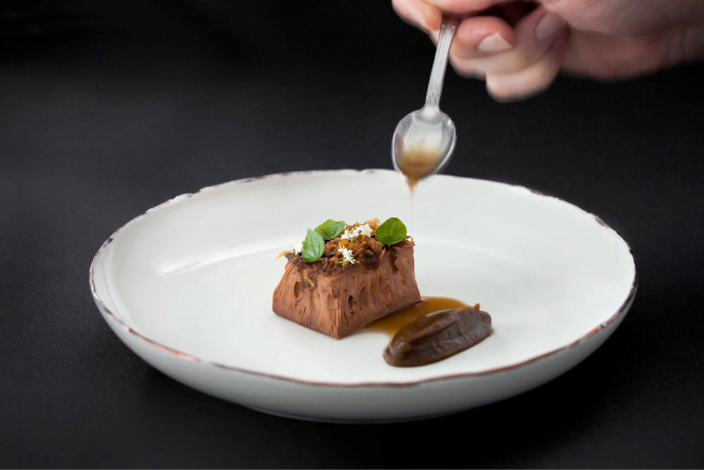 A fine dining dish from Bali