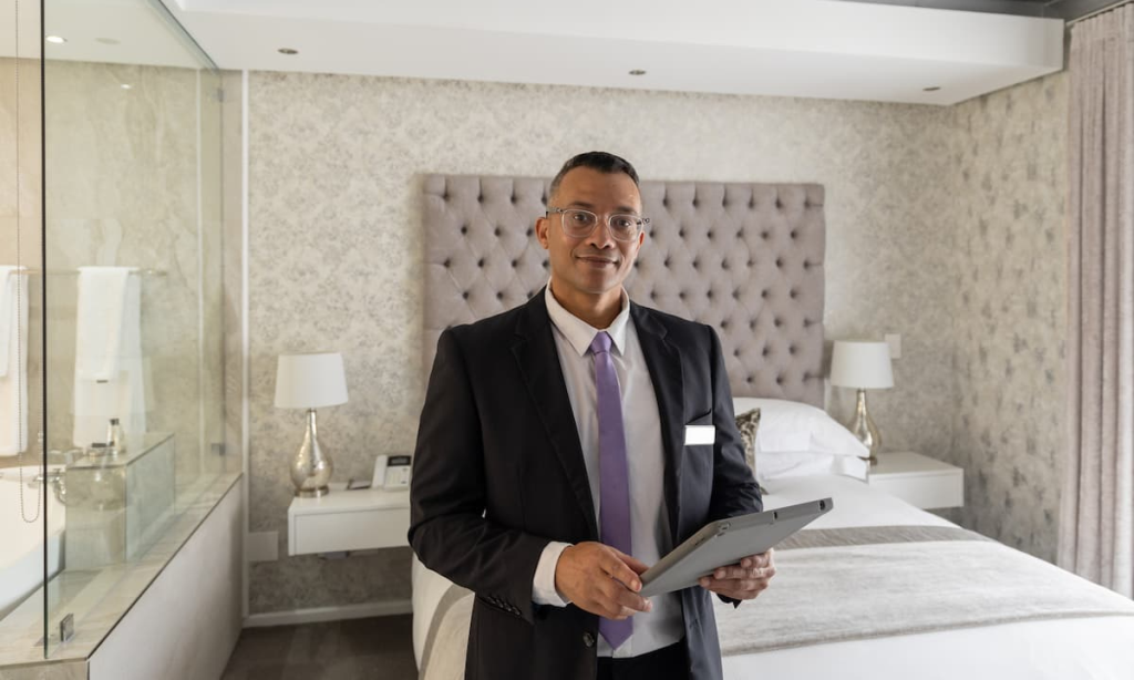 A hotel inspector