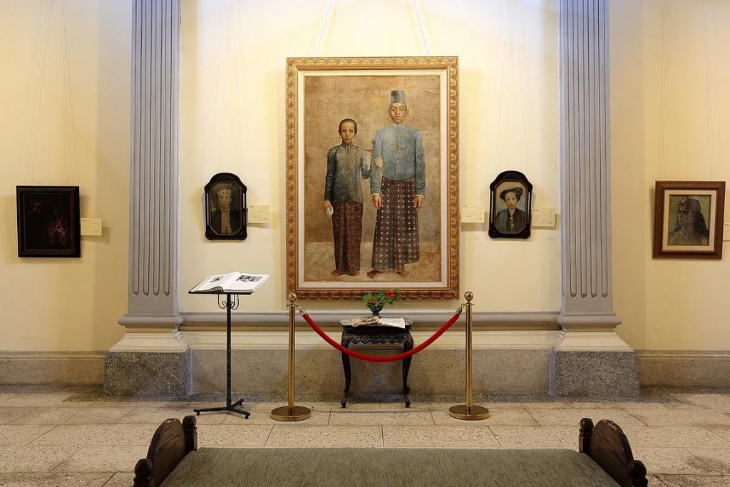 Paintings from a Bali museum