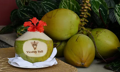 Viceroy Bali A Refreshing Coconut