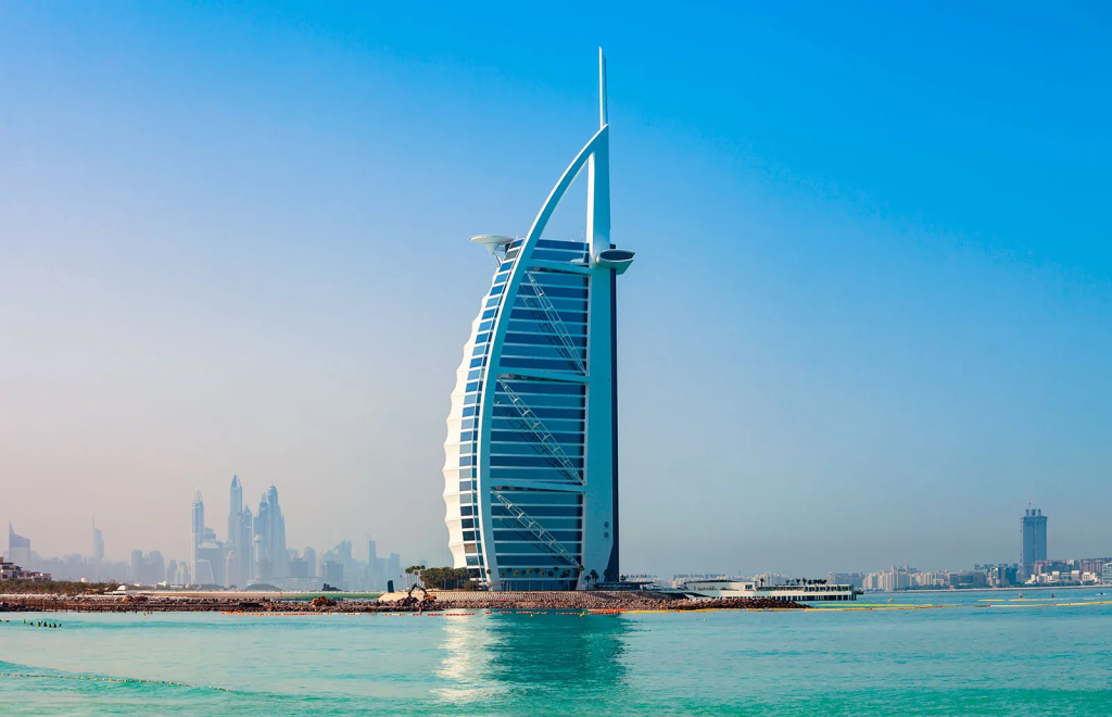 Burj Al Arab hotel in Dubai