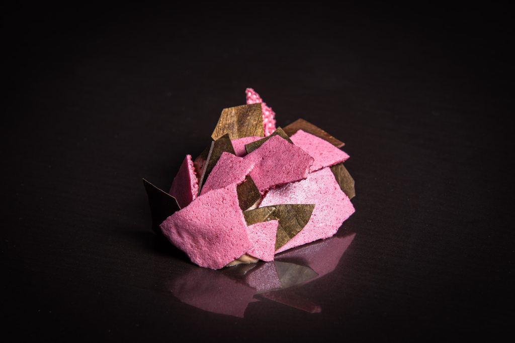 A fine dining dessert from one of Bali's restaurants