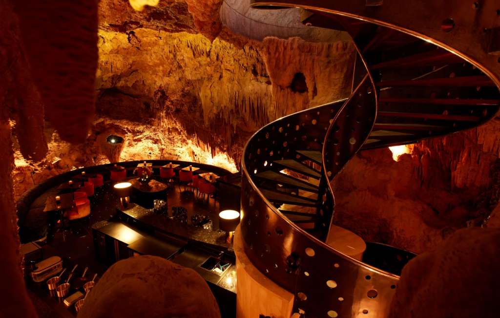 The Cave Restaurant in Bali